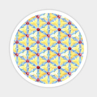 Islamic geometric pattern #22 Magnet